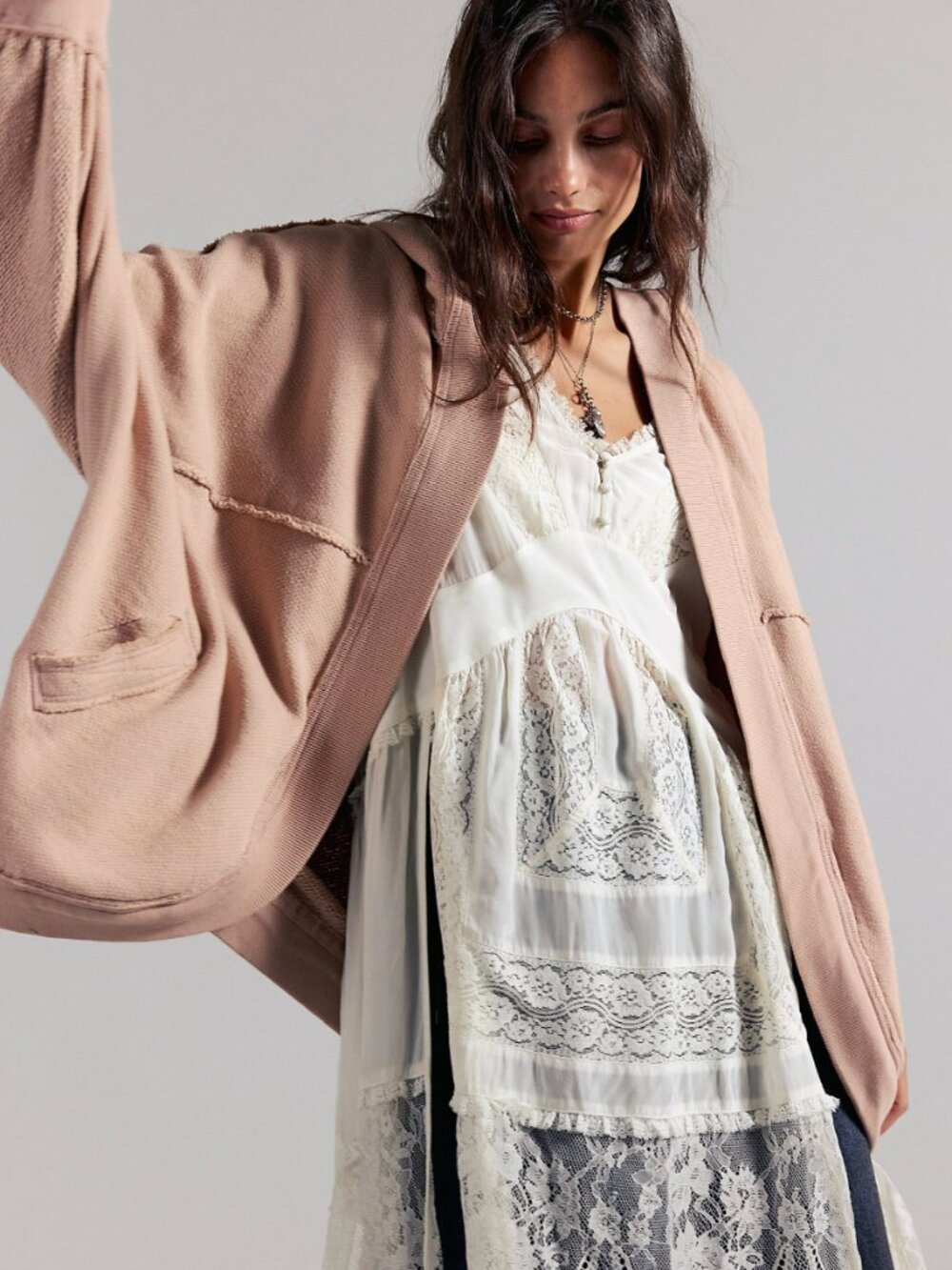 Free people we the free We The Free Forever Yours Cardi - Picture 2 of 6